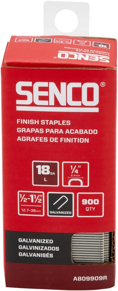 Grapas calibre 18 galvanizado 1/2-1 1/2 pulg 1000 pzas