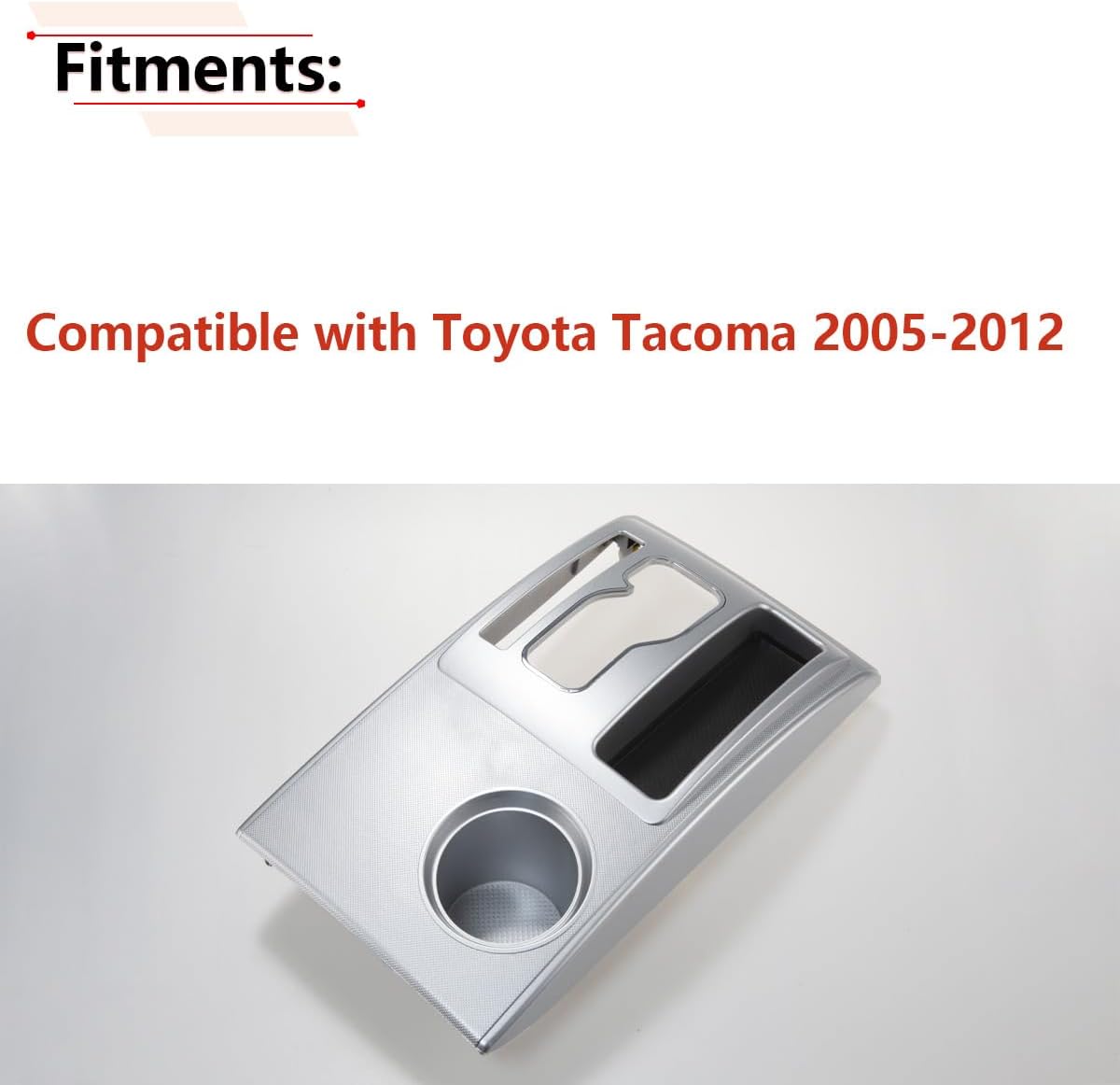 Bisel plateado consola Toyota Tacoma 05-15