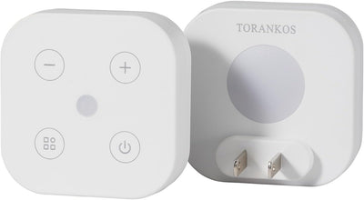 2 Luces Nocturnas 630nm Regulables 3 Colores Dormitorio