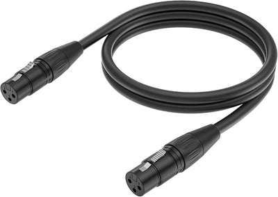 Cable XLR hembra a hembra 33 pies para audio