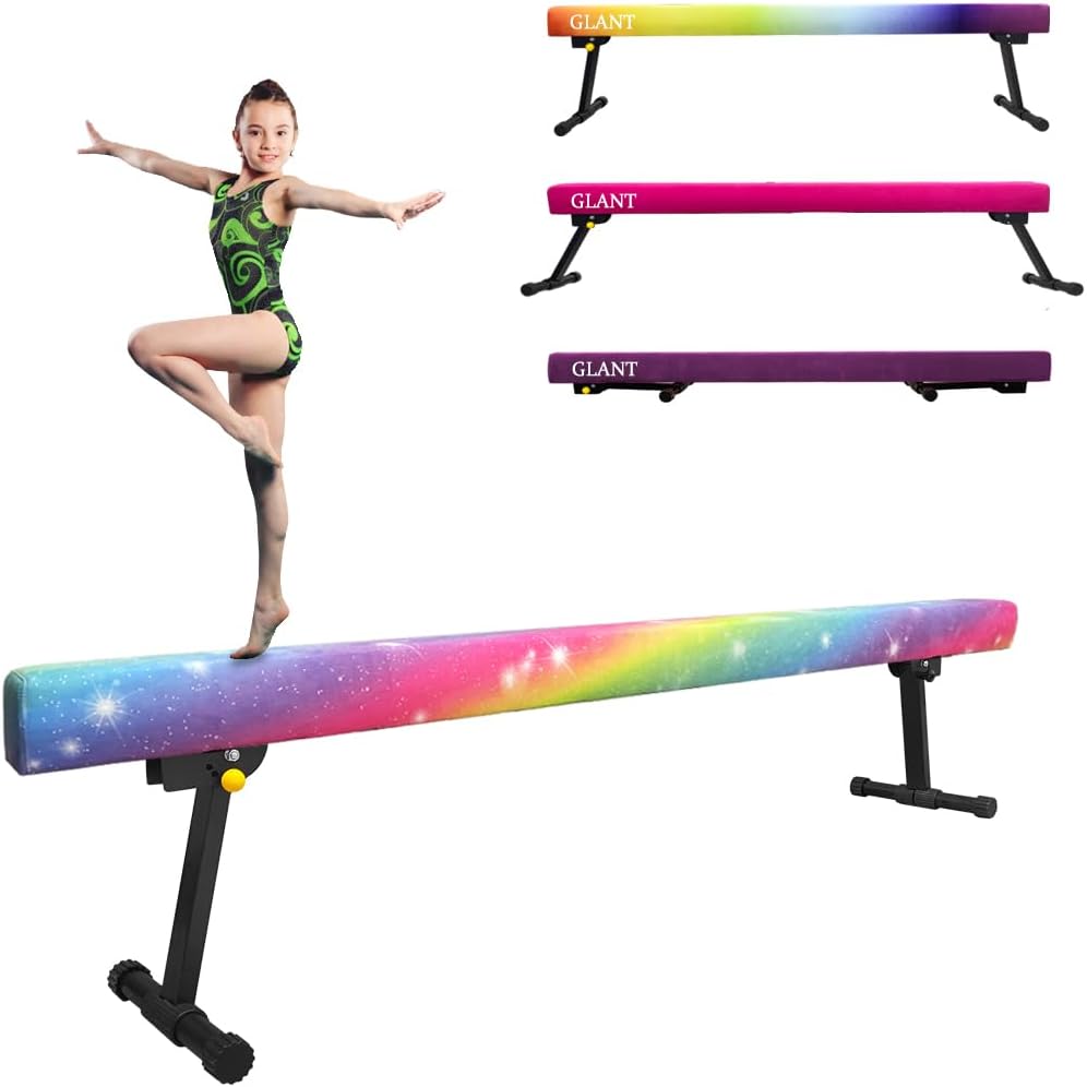 Viga equilibrio ajustable plegable 8ft suelo alto y bajo