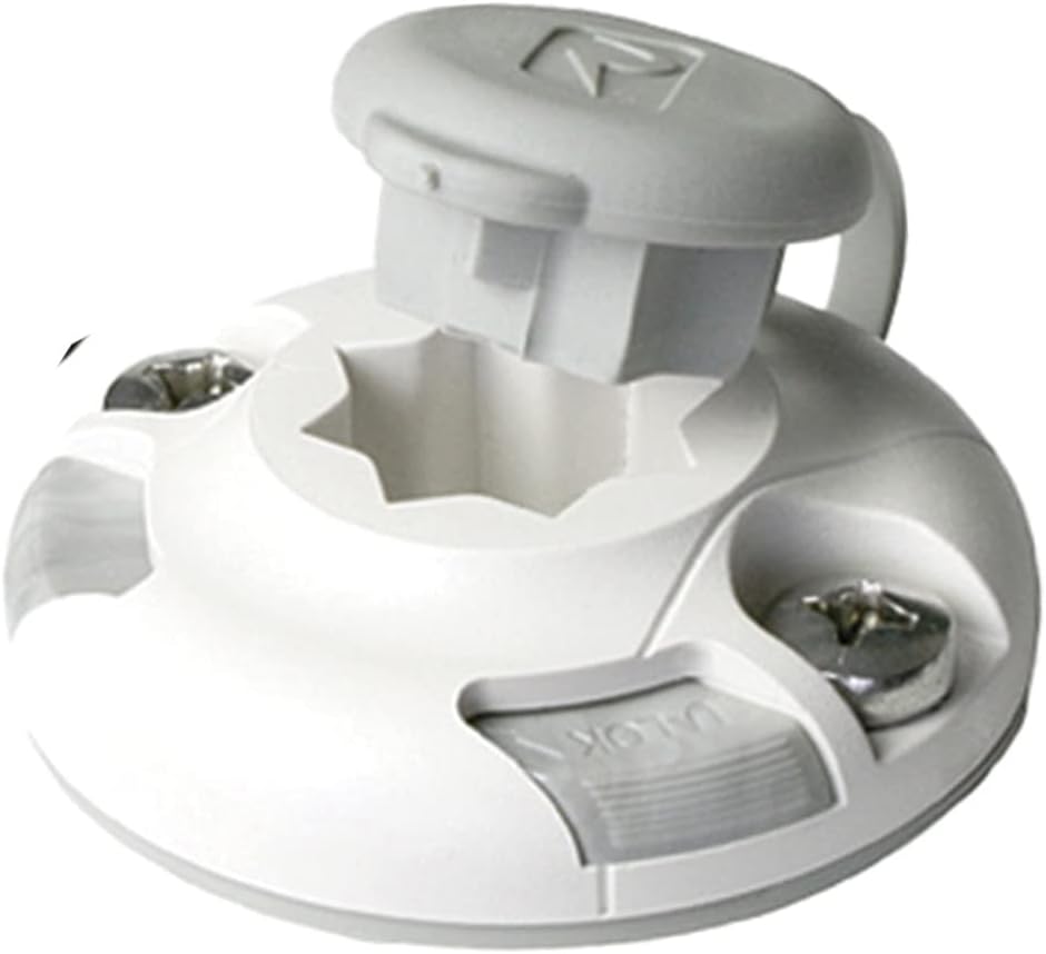 Base riel StarPort blanca para kayak canoas barcos