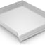Plancha acero inox para quemador lateral parrilla gas 11x13pulg