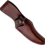 Cuchillo hoja fija 3.25" mango hueso simulado
