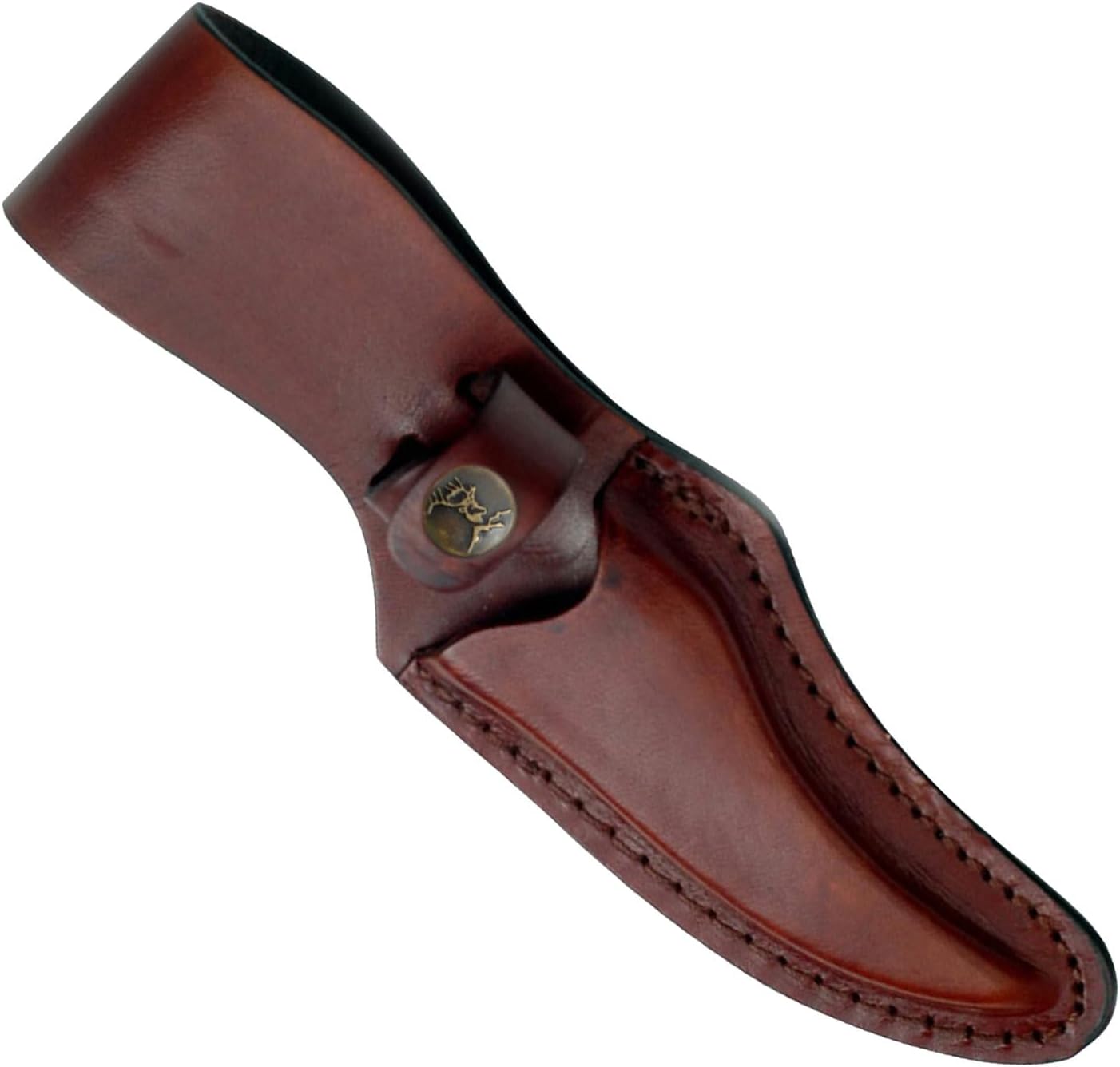 Cuchillo hoja fija 3.25" mango hueso simulado