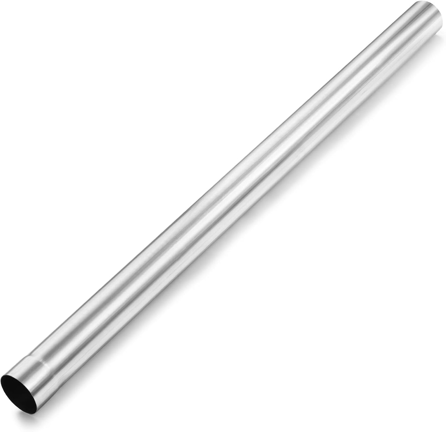 Tubo escape recto acero inox 3.5x48" comp 4"