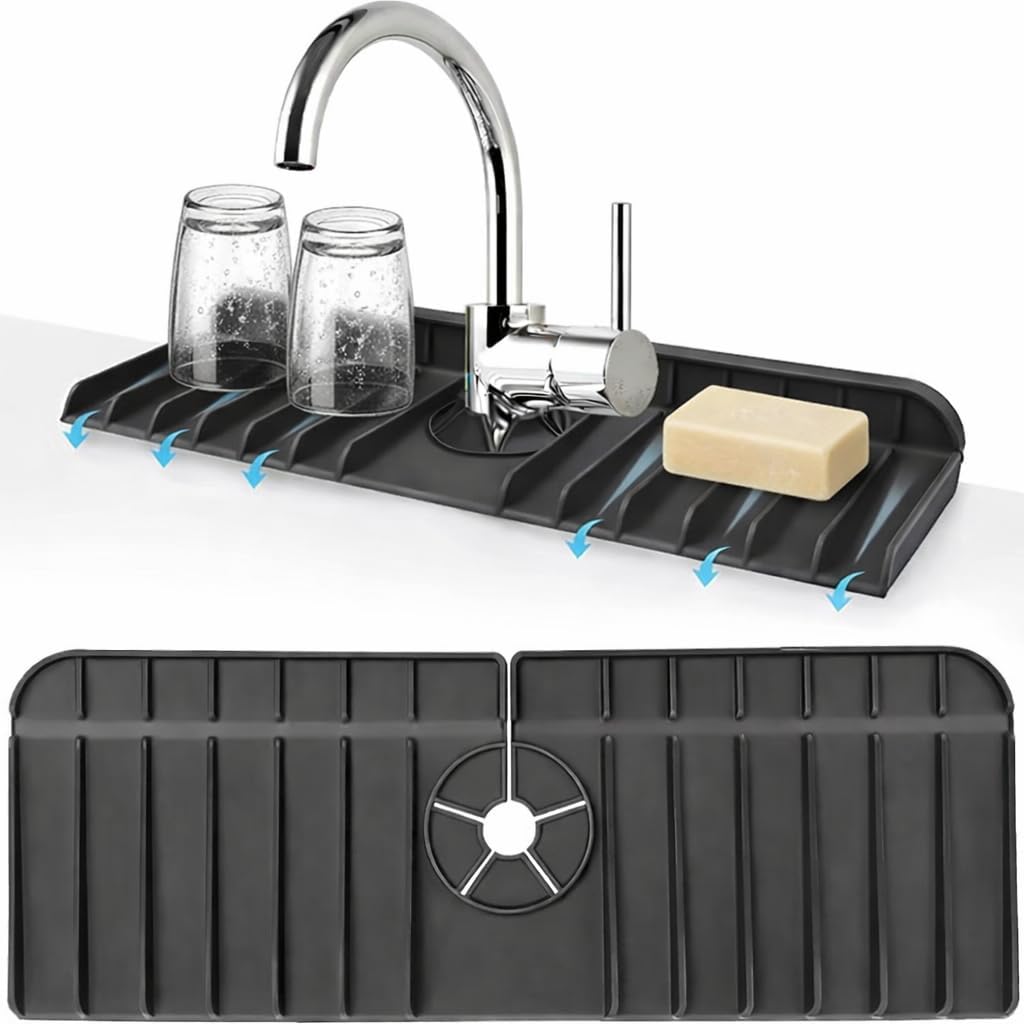 Protector fregadero silicona plegable sin BPA 24in