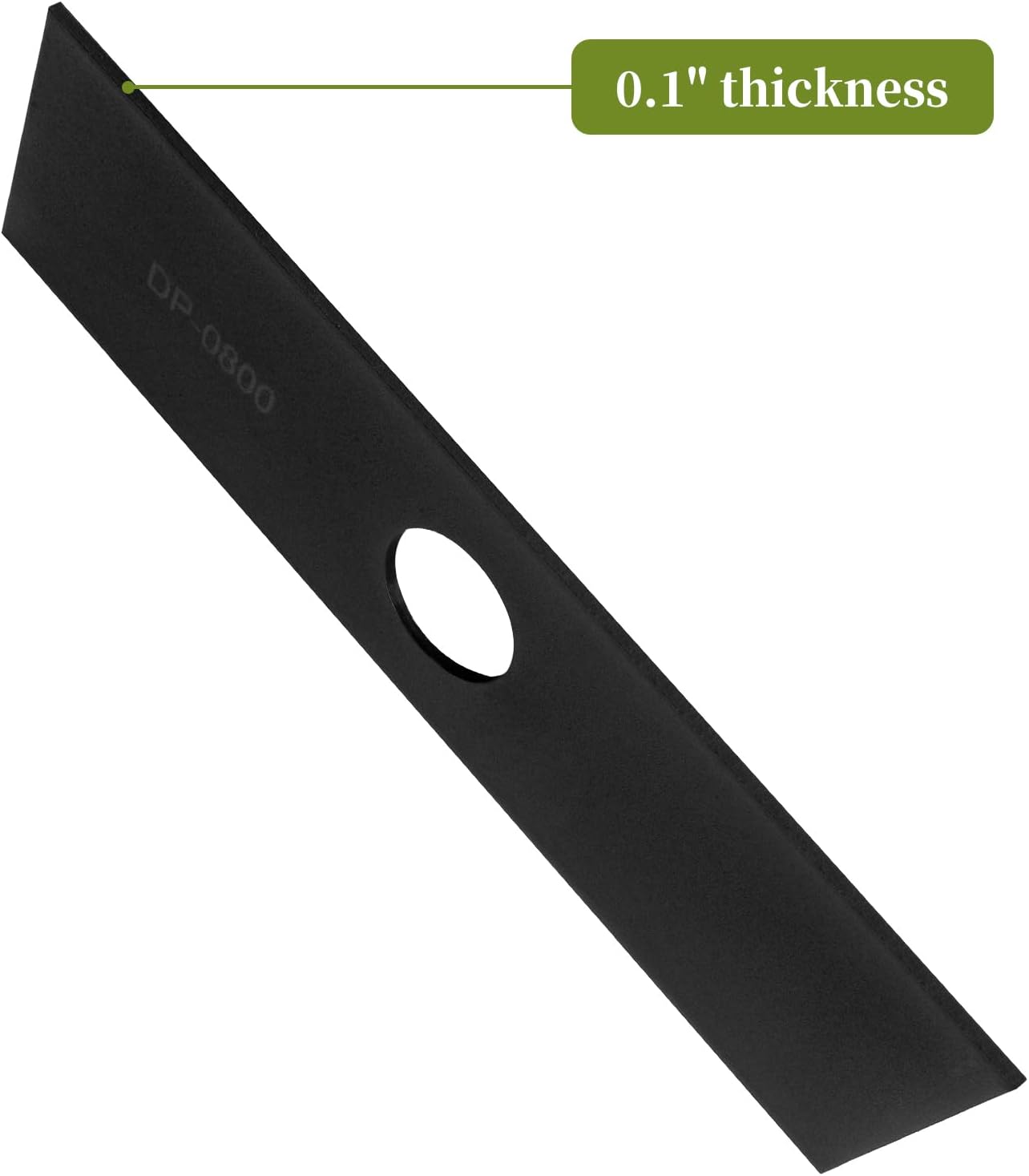 Cuchilla bordeadora EGO 8x2" con orificio 1"