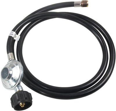 Manguera propano 6ft con regulador universal para parrilla LP