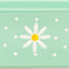 Molde pan lunares margarita menta