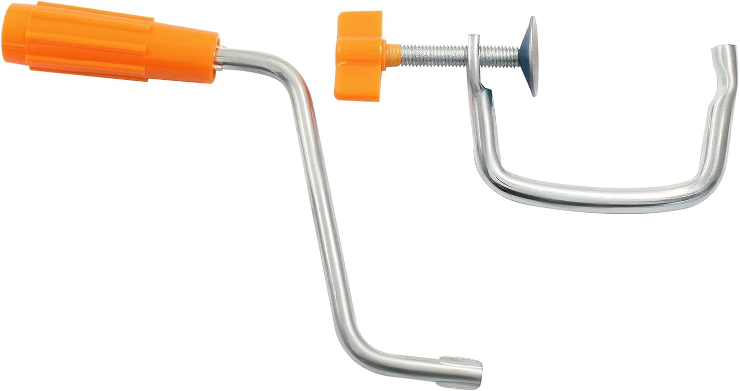 Set mango y clip soporte para máquina de pasta estilo 1