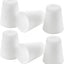 Pantalla vidrio esmerilado E26 1-5/8" set 6 blancas cono