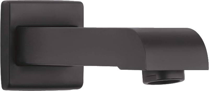 Grifo bañera ducha negro mate Delta