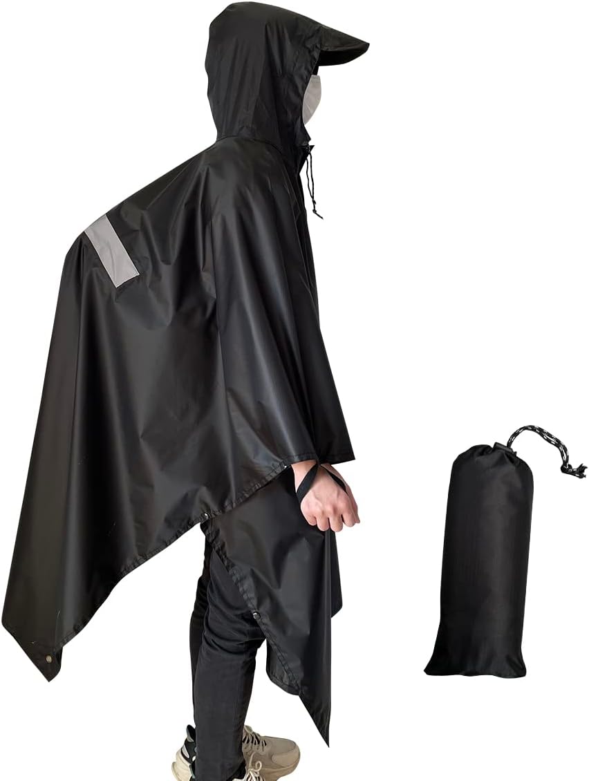 Poncho lluvia impermeable para senderismo y emergencia