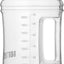 Botella agua deportiva 2.5L sin BPA boca ancha