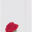 Set 6 servilletas algodón bordado floral 20x20pulg