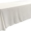 Mantel rectangular poplin poliéster 90x132pulg blanco