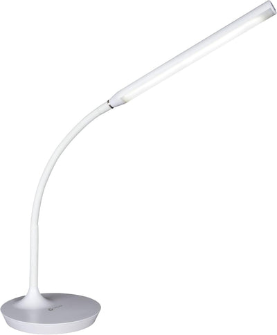 Lámpara escritorio LED alargable 9.75-27" 3 niveles brillo
