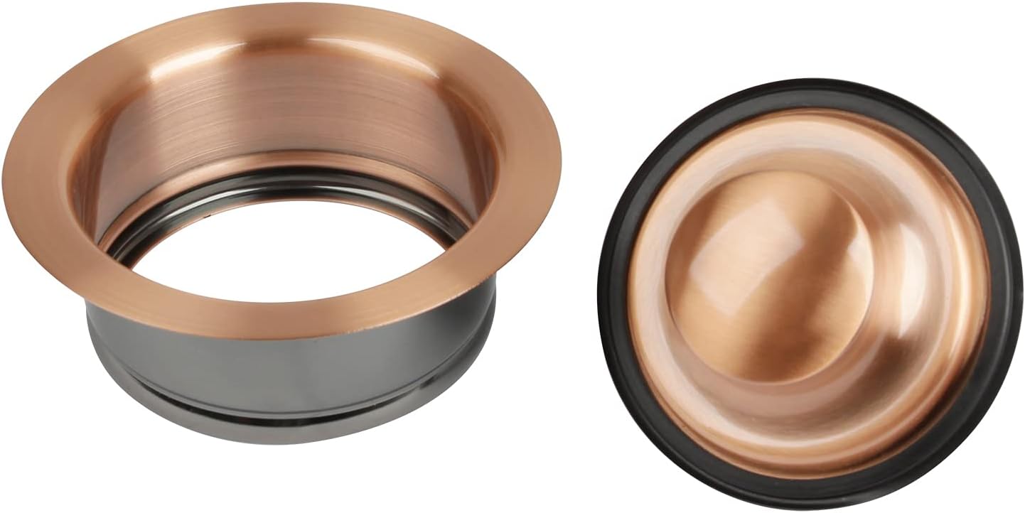 Tapón brida fregadero cobre ajuste 3-1/2pulg