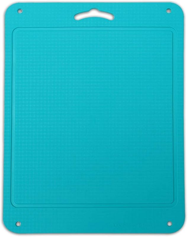 Alfombrilla cortar silicona antideslizante 12.6x9.6pulg azul