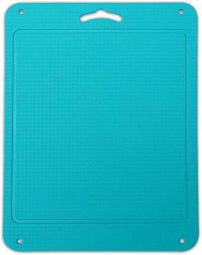 Alfombrilla cortar silicona antideslizante 12.6x9.6pulg azul