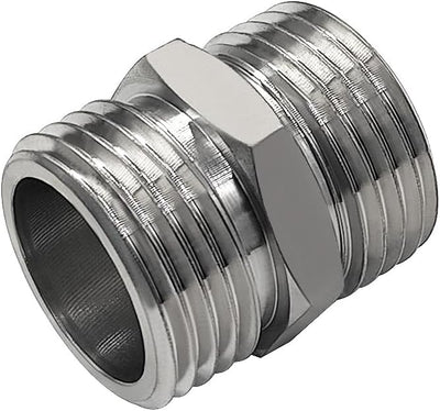 Conector manguera acero inox 3/4 GHT macho