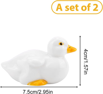 2 Fundas Decorativas Inodoro Pato Cerámica Baño
