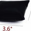 10 Pzas Almohadillas Joyería Cuero PU Negro