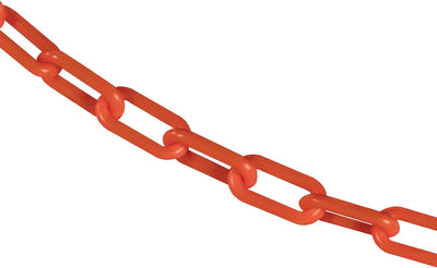 Carrete cadena plástica tráfico naranja 1.5pulg 500pies