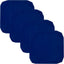 Fundas cojín impermeables exteriores 24x24" set 4 color azul