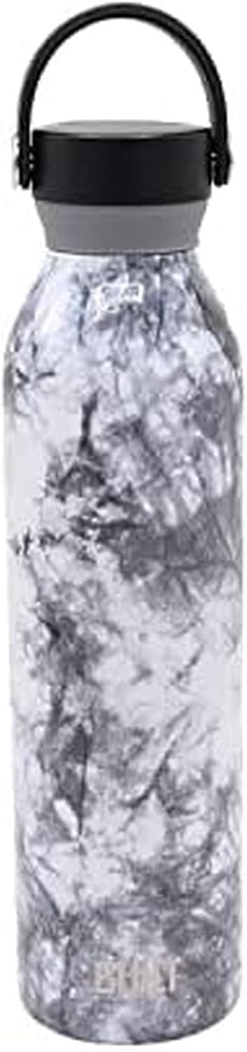 Botella acero inox doble pared 24oz tapa giratoria asa