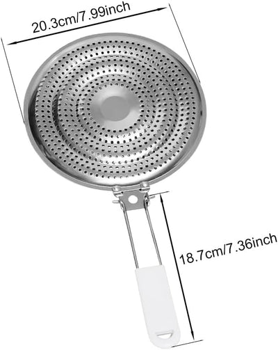 Difusor de calor doble acero inoxidable para estufa gas y eléctrica