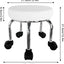 Asiento rodante piel sintética 360 grados ruedas universales