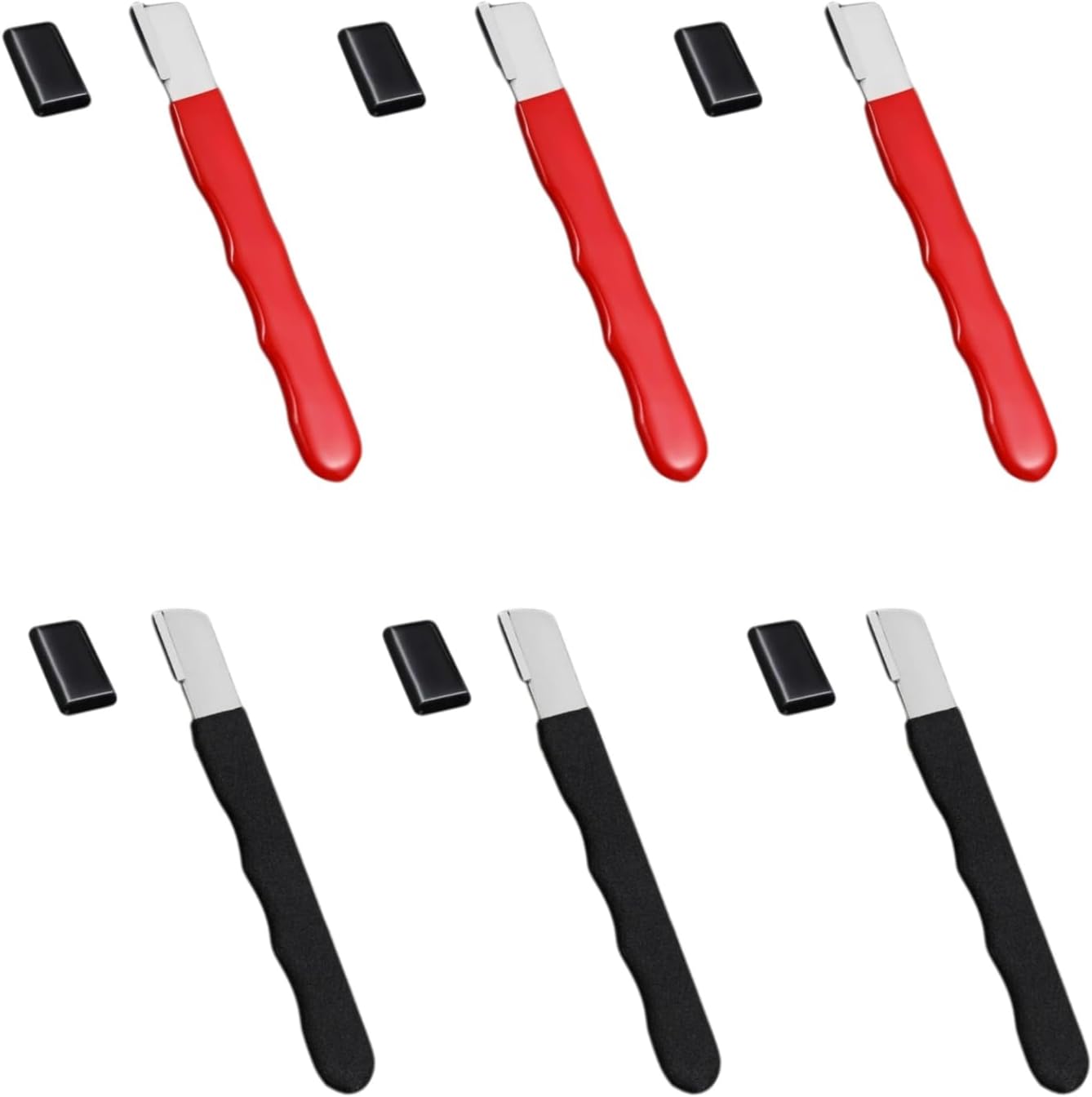 Afilador de cuchillas Clipper paquete de 6 para tijeras de setos tijeras podar hachas hoz portatil duradero