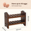 Soporte huevos 36uds estilo rústico marrón claro
