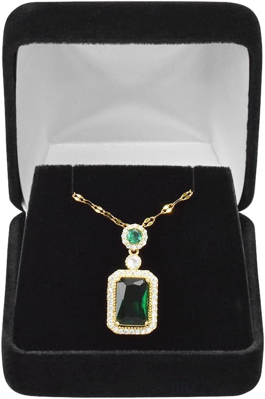 2 Pzas Cubierta Terciopelo Caja Arete Joyeria 2.62"