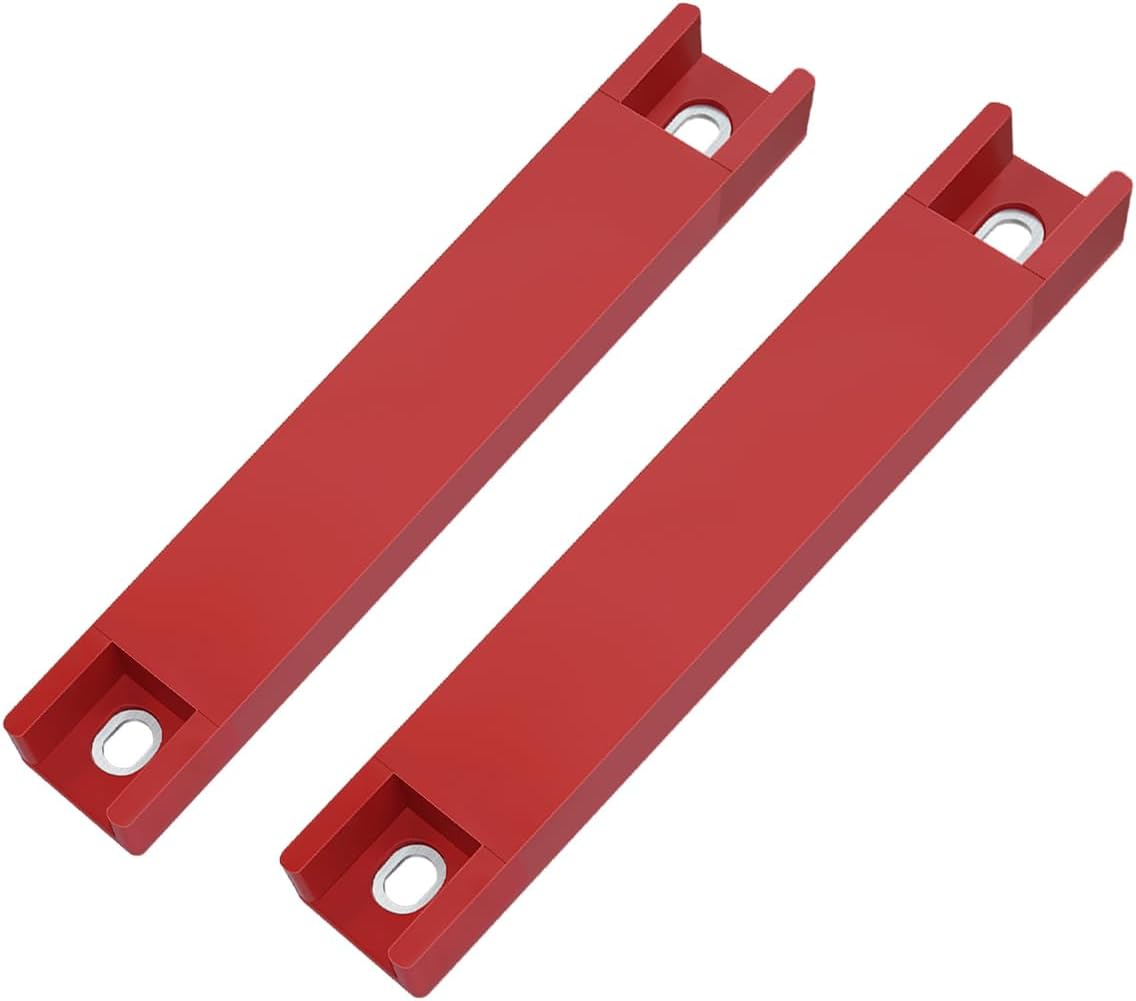 2 Soportes magnéticos para matrícula rojo goma