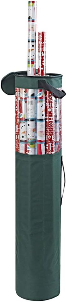 Bolsa organizadora papel regalo 24 rollos 40" poliéster