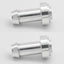 Adaptador soldable para manguera púas Bung aluminio 6061 pack 2