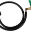 Manguera adaptadora propano 36pulg con válvula control