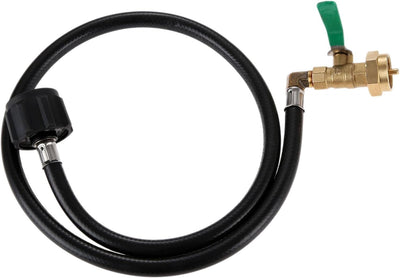 Manguera adaptadora propano 36pulg con válvula control