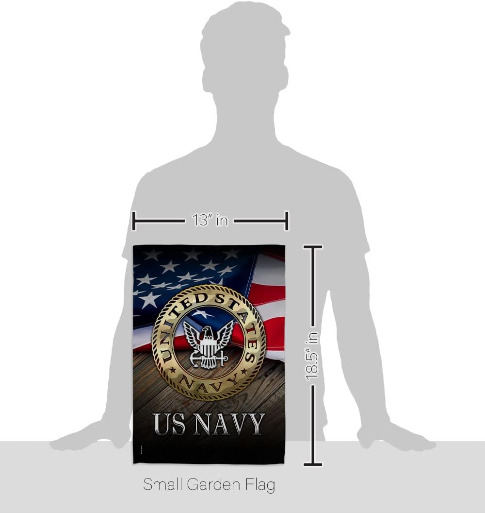Bandera Armada EE.UU. soporte pared Seabee veteranos