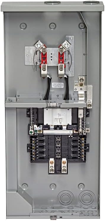 Medidor exterior 200A LS820-BTD 8 espacios sin anillo