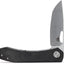 Cuchillo bolsillo plegable edc acero N690 linerlock negra
