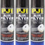 3 Pzas Limpiador Filtro Aire Espuma 45oz