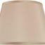 Pantalla lámpara araña forma imperio beige 13pulg