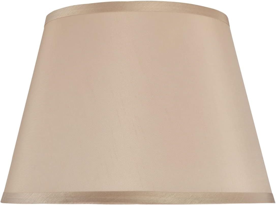 Pantalla lámpara araña forma imperio beige 13pulg