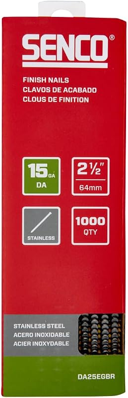 Clavos acero inox 304 2-1/2pulg pack 1000