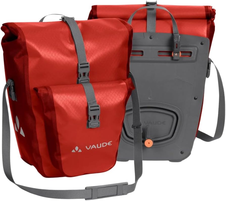 Set 2 alforjas lona sin PVC impermeables 51l