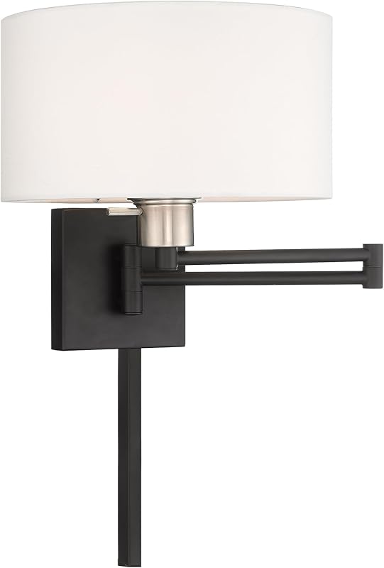 Soporte pared brazo oscilante 24.25pulg negro tela